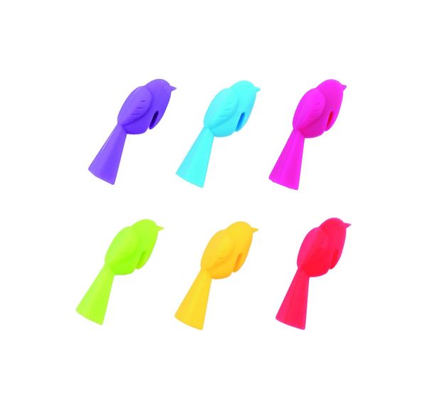 Hovedbilde Glassmarkør Fugl 6 stk