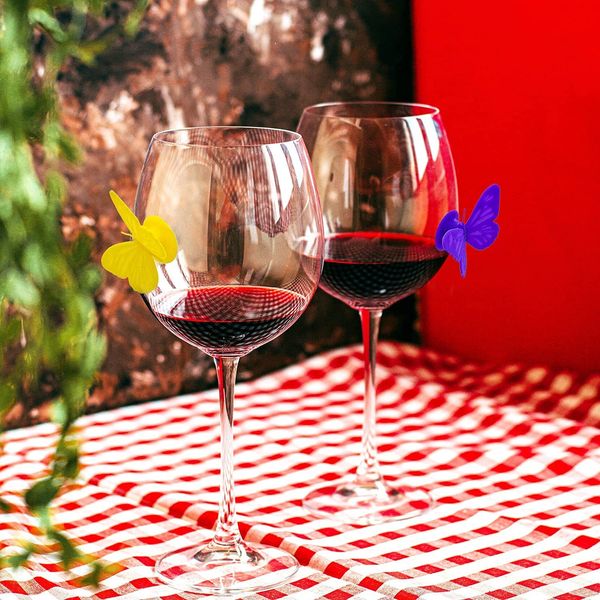 Hovedbilde Glassmarkør sommerfugl 6 stk