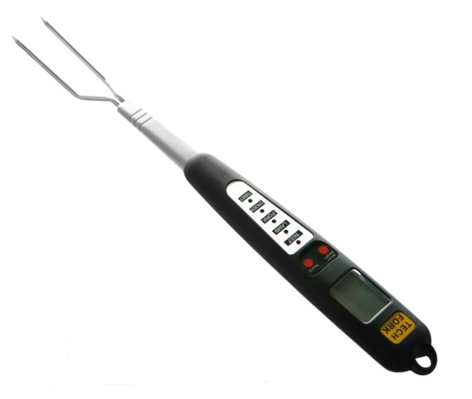Hovedbilde Stekegaffel med termometer