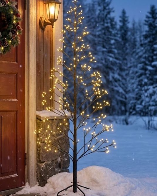 Hovedbilde Dekorativt led juletre - 150 cm - Med 280 ledlys