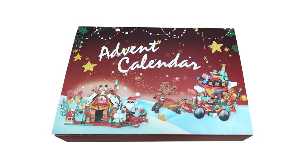 Bygg din egen julelandsby – Julekalender med 24 byggesett!