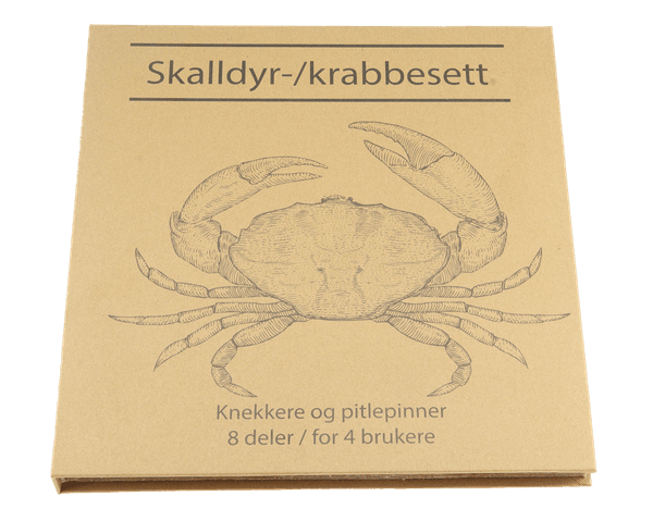 Hovedbilde Ekslusivt krabbesett / skalldysett i for 4 personer
