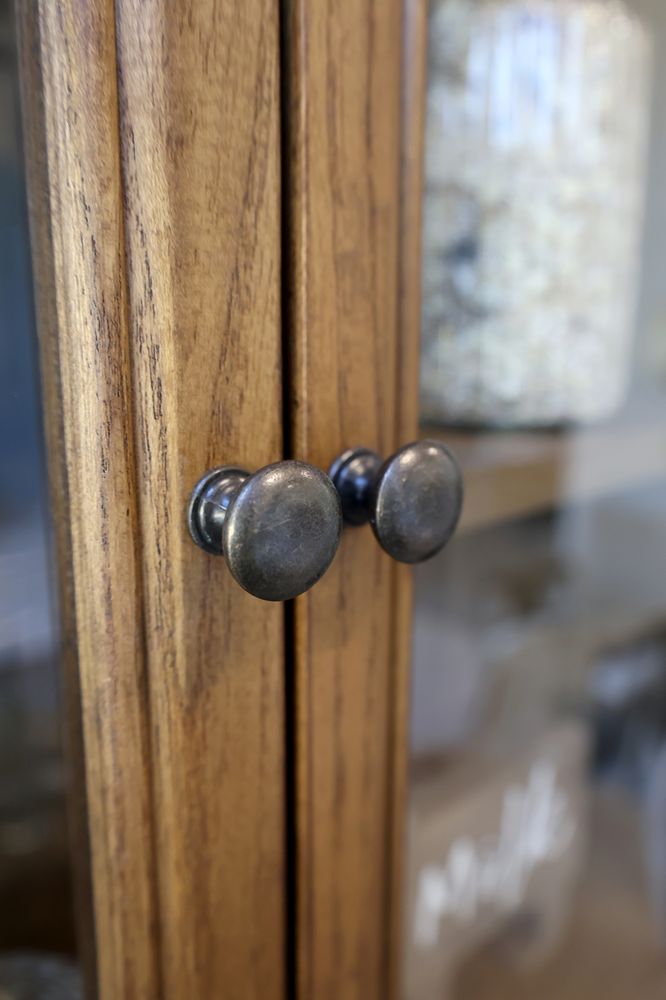 Natur Marseille veggskap med 4 hyller fra Chic Antique