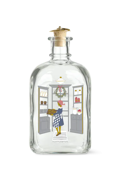 Hovedbilde Juleflaske 73 cl fra Holmegaard Christmas 2024