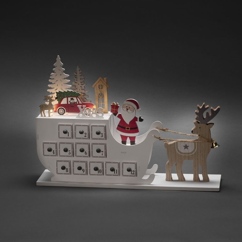 Adventskalender Siluett