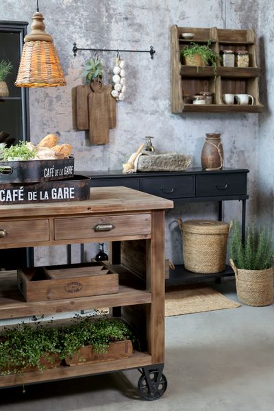 Hovedbilde Kjøkkenøy på hjul fra Chic Antique