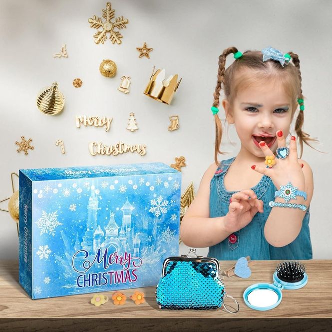 Hovedbilde Julekalender fylt med prinsesse accessories