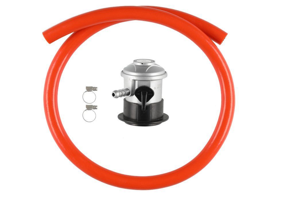 Click-on regulator og slange 1 m fra Mustang