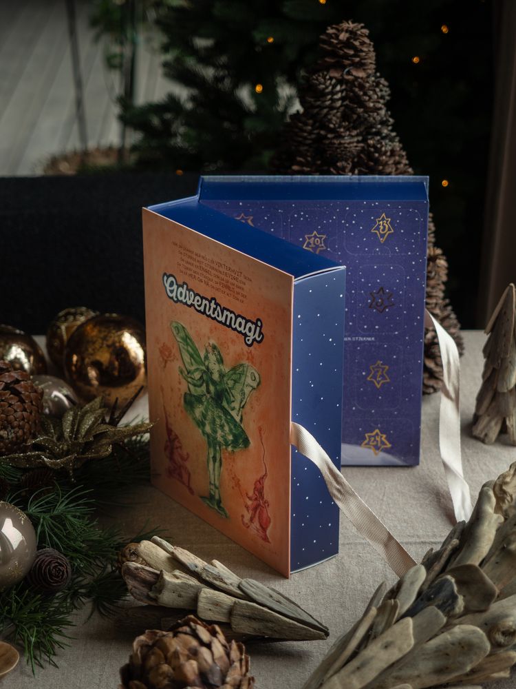 Julekalender 2026 Bjørg adventsmagi godsaker/ oppmuntrende sitat