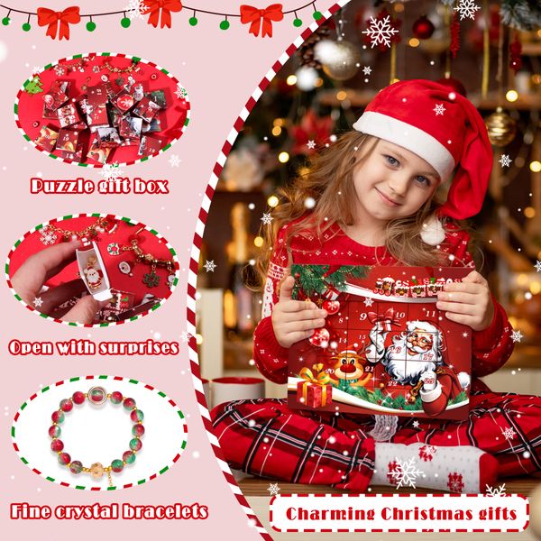Hovedbilde Julekalender lag armbånd med charms