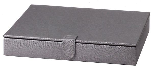 Hovedbilde Smykkeskrin til bunadsølv grå 27 x22 x 40 cm