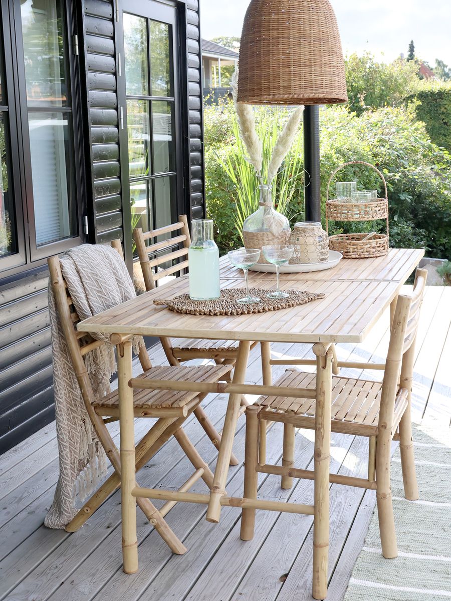 Lyon stol bambus fra Chic Antique