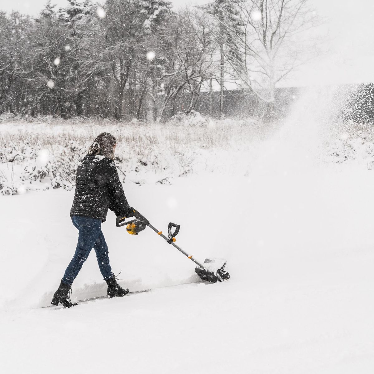Elektrisk snøfreser fra Texas STX2000 inkl Batteri og Lader