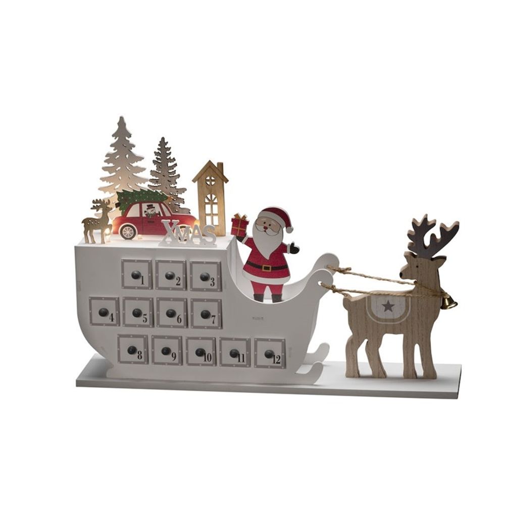 Adventskalender Siluett
