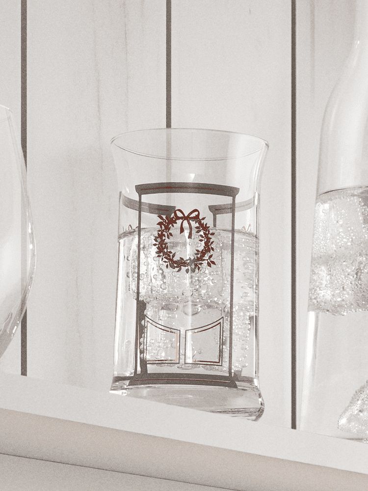 Julevannglass 25 cl fra Holmegaard Christmas 2024