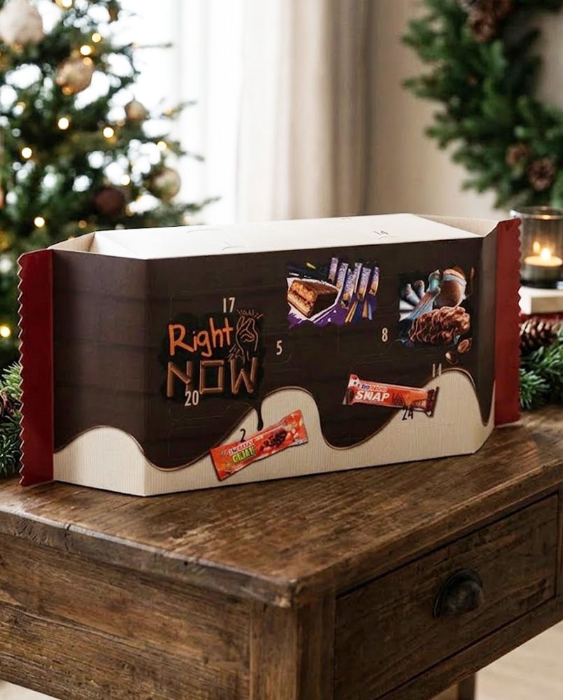 Mr Bite Sjokoladebarer julekalender - 940 g