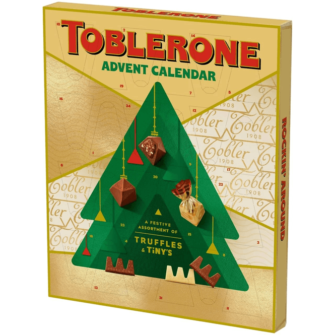Hovedbilde Toblerone julekalender 204 g