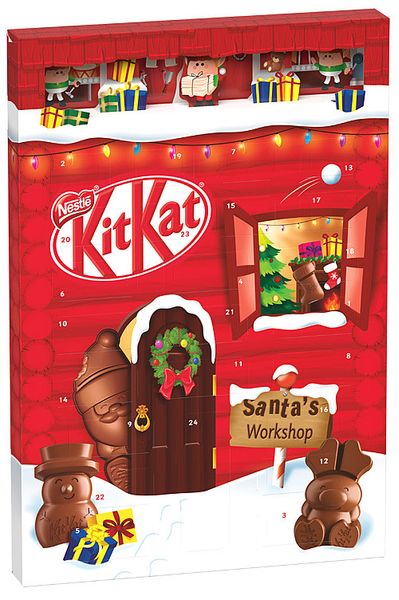 Hovedbilde Kitkat Adventkalender 208g